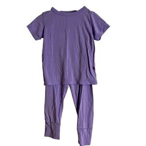 Birdie Bean Lavender Bamboo Pajama Set Size 6-12 months